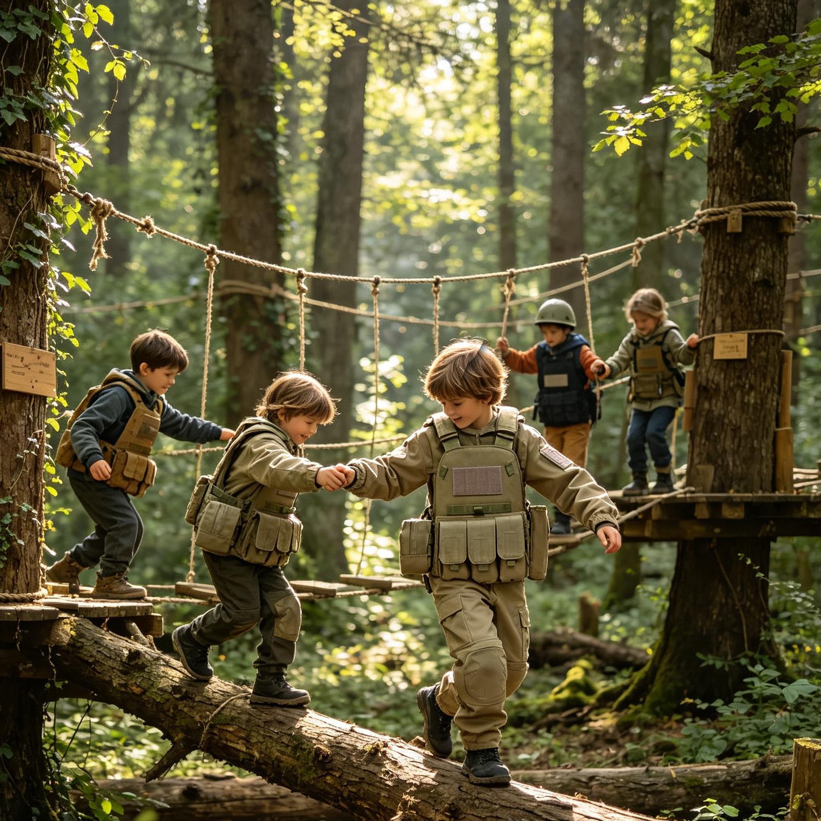 Outdoor Hunting Games For Kids - Army Fans Outdoor Children Vest Tactical