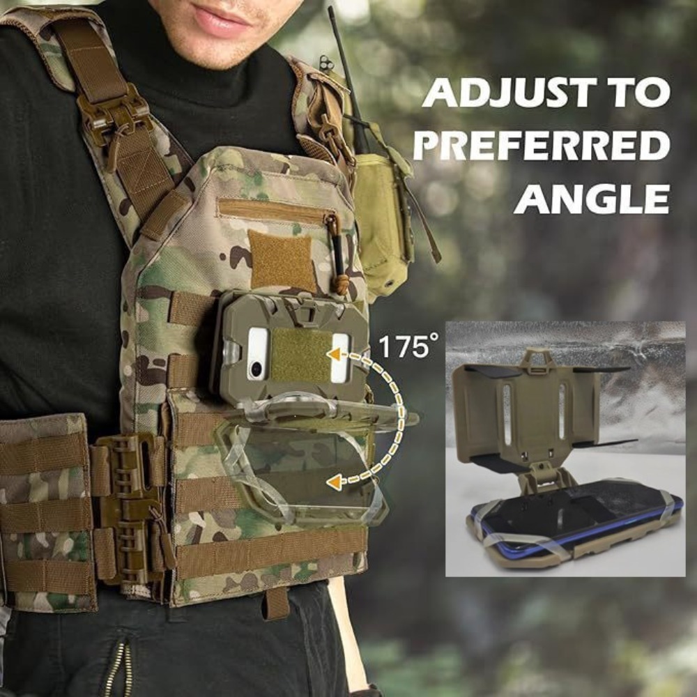 Tactical MOLLE Vest Phone Hold - Hunting Outdoor Game recension och pris