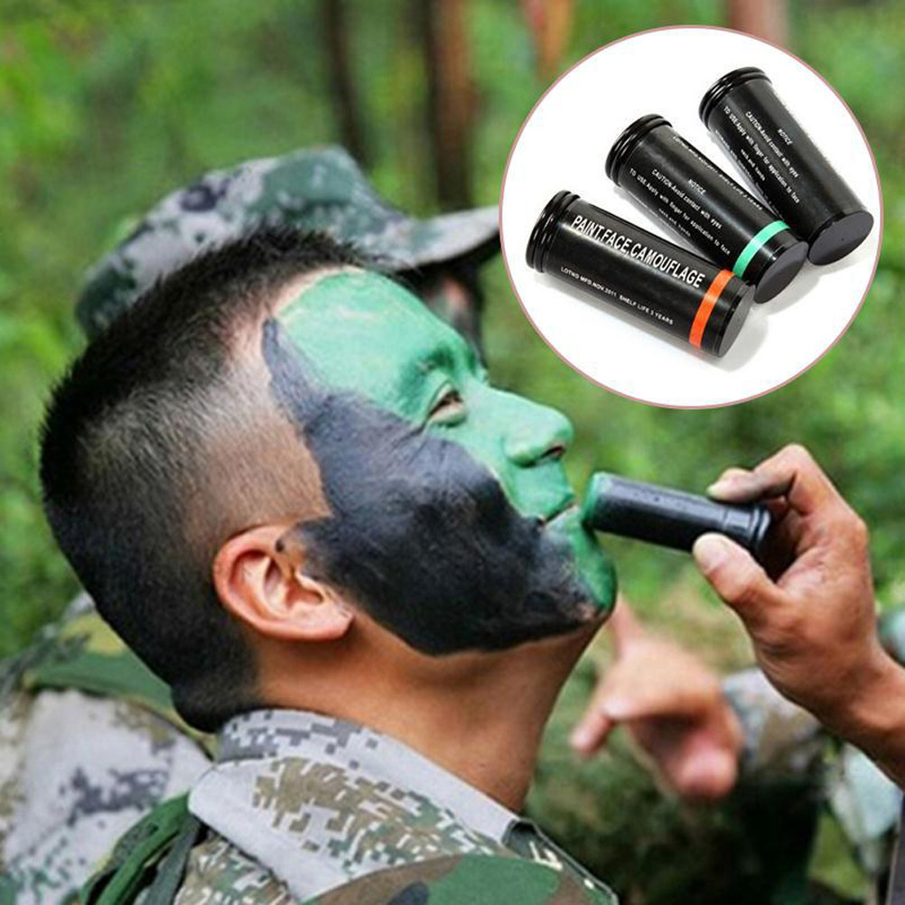 3Pcs Camo Face Paint Kit Premi - Camo Face Paint recension och pris