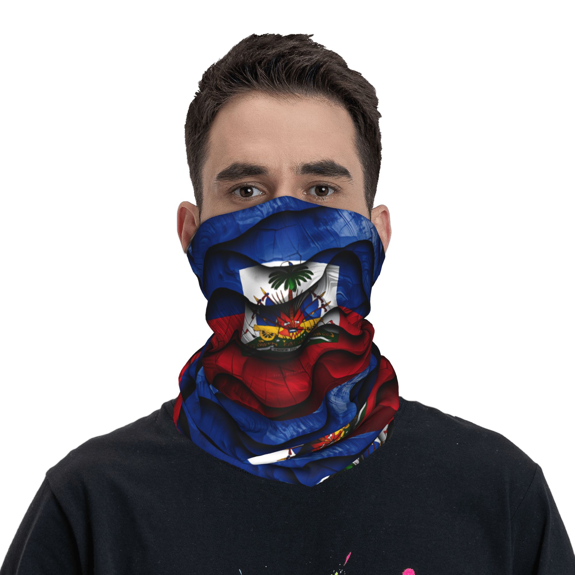 Haiti Flag Balaclava  Hunting  - Outdoor Hunting Prints recension och pris