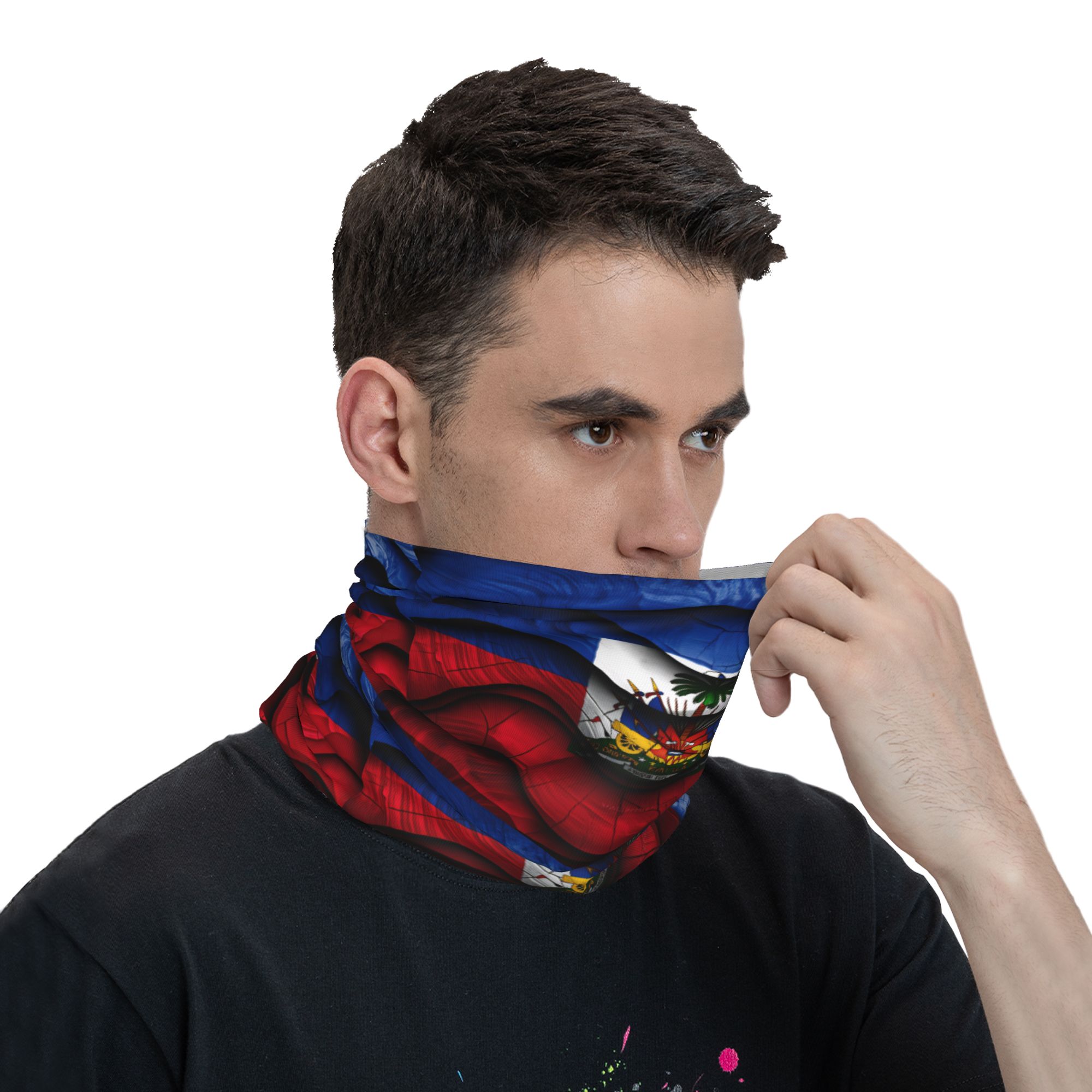 Haiti Flag Balaclava  Hunting  - Outdoor Hunting Prints recension och pris