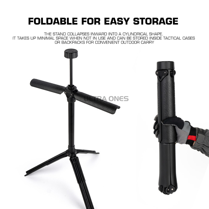 Tactical Portable Gear Stand F - Outdoor Hunting Gear Storage recension och pris
